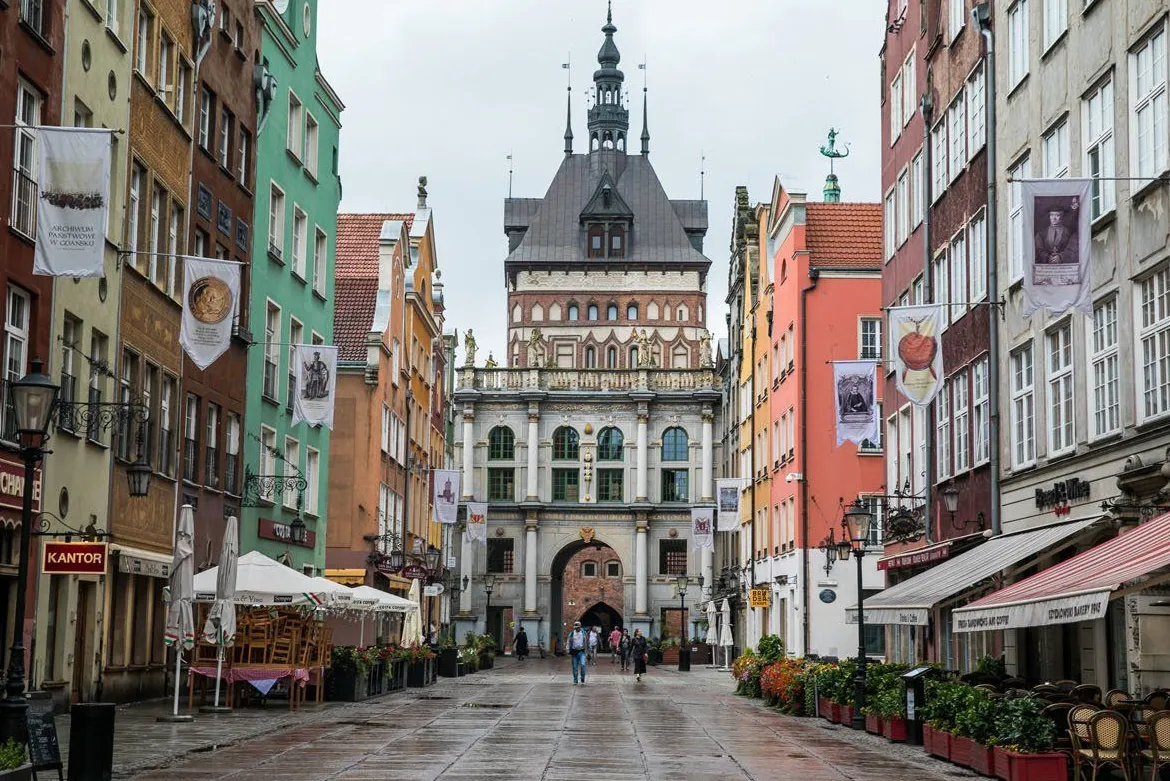 Calle Dluga (Ulica Długa) y Dlugi Targ