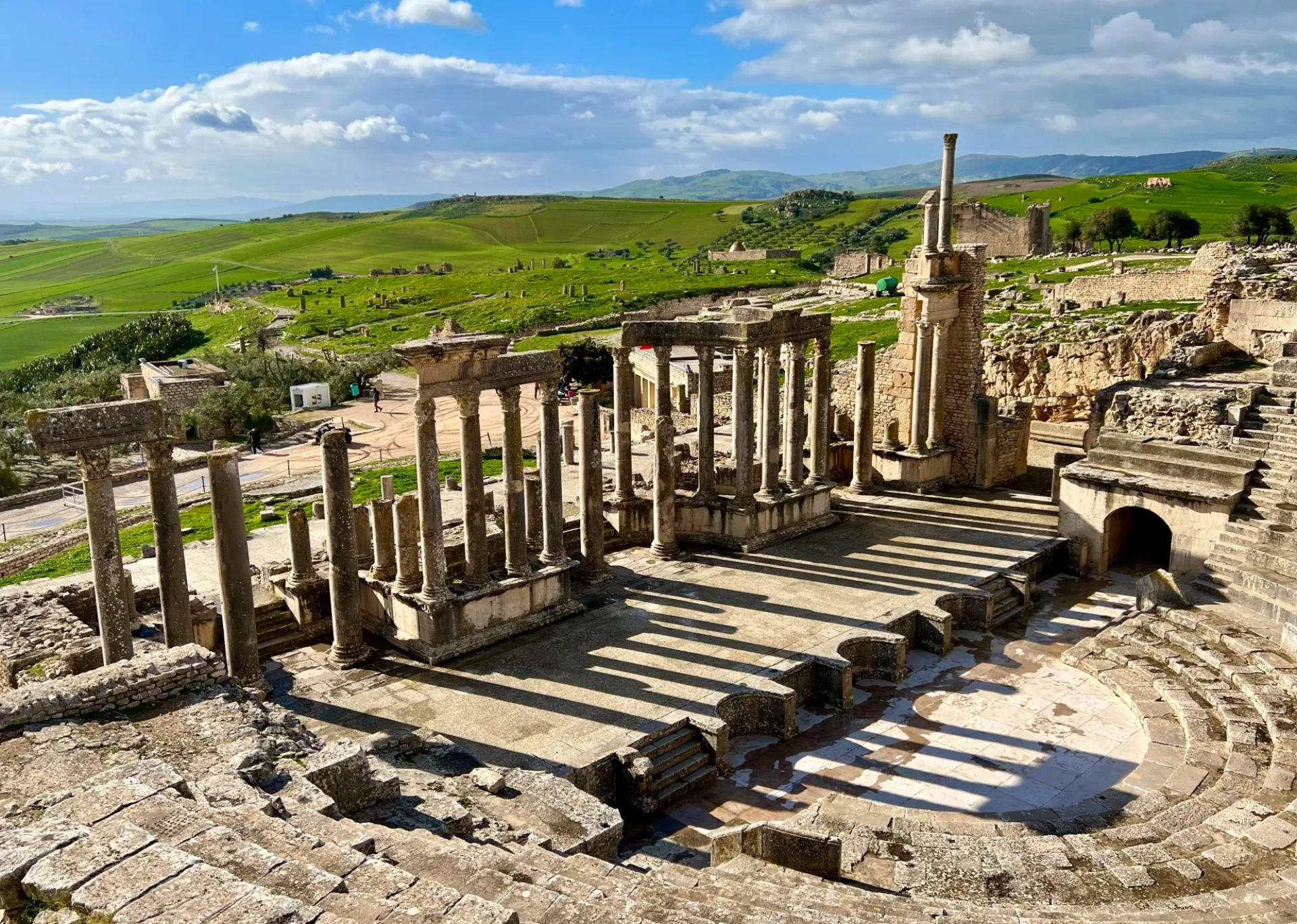 Gran Teatro Romano de Dougga