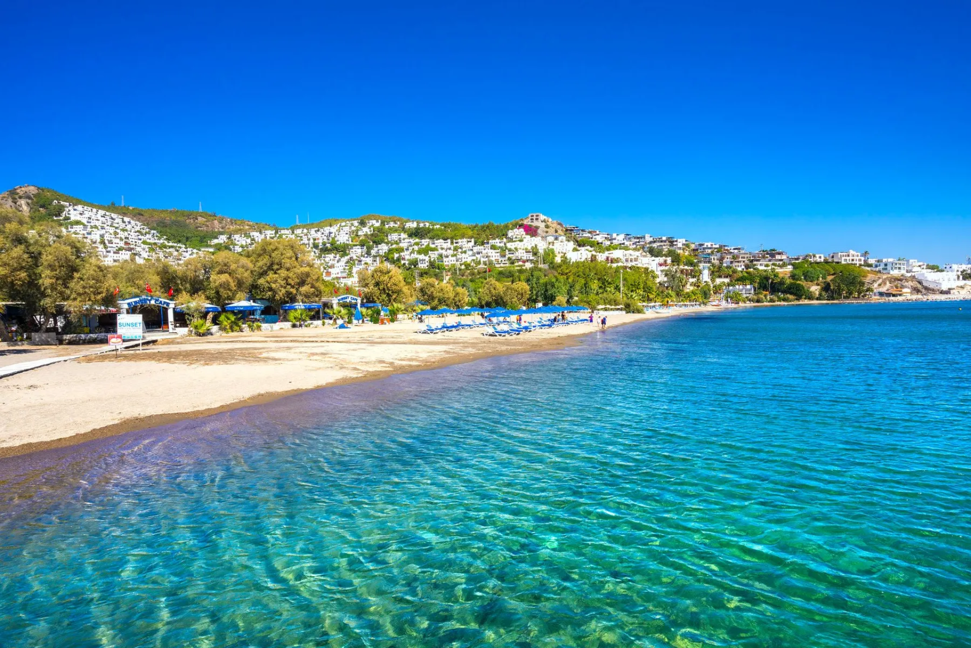 Playa de Bitez en Bodrum