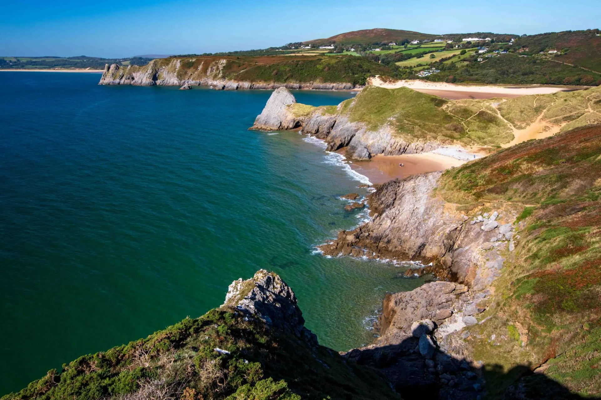 Three Cliffs Bay