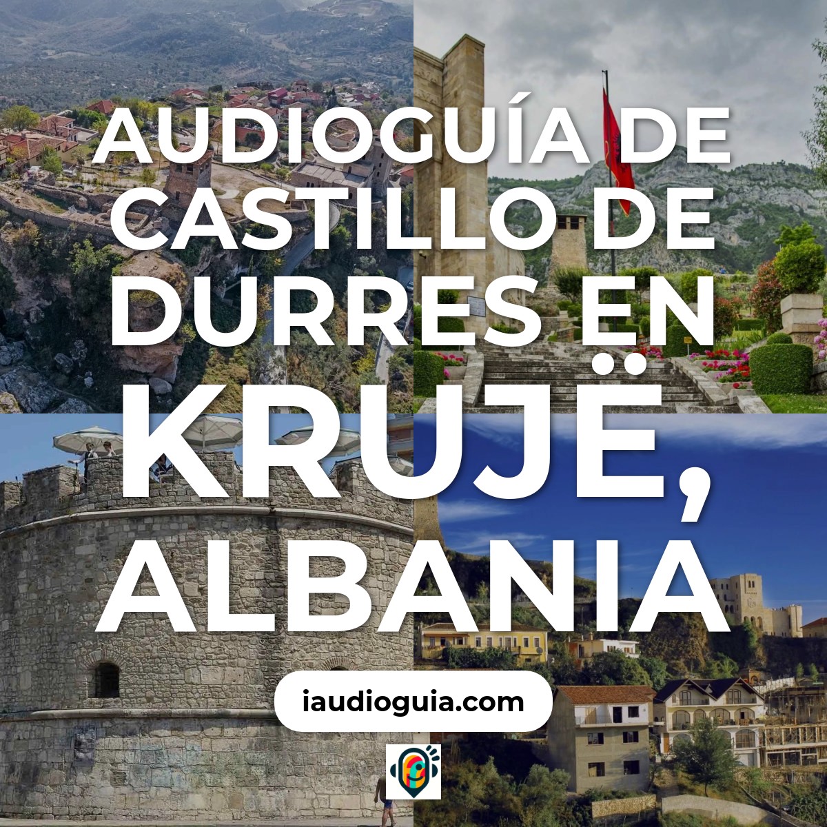 Castillo de Durres en Krujë, Albania