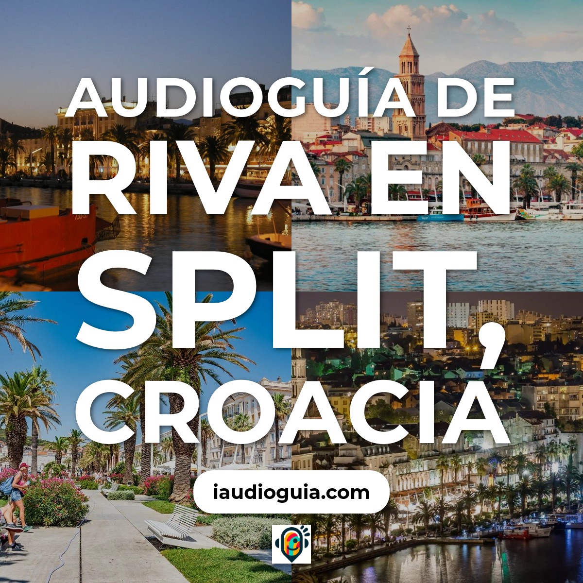 Riva en Split, Croacia