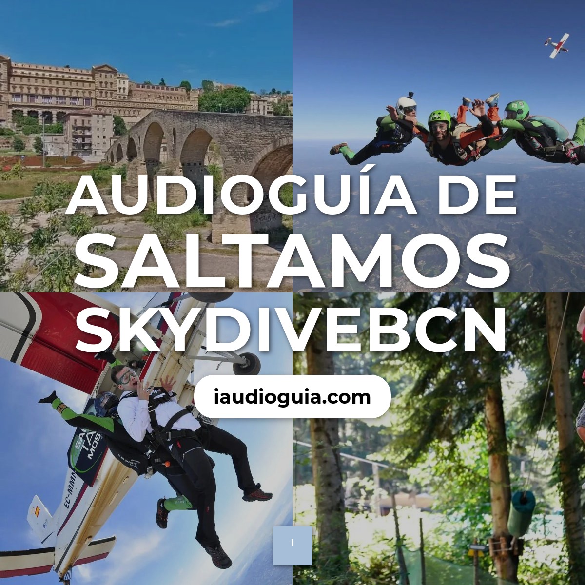 Audioguía de Saltamos SkydiveBCN