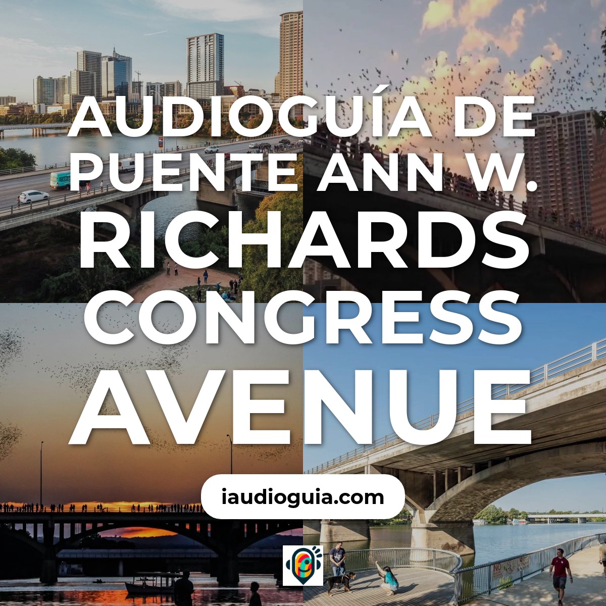 Audioguía de Bat Bridge Puente Ann W Richards Congress Avenue