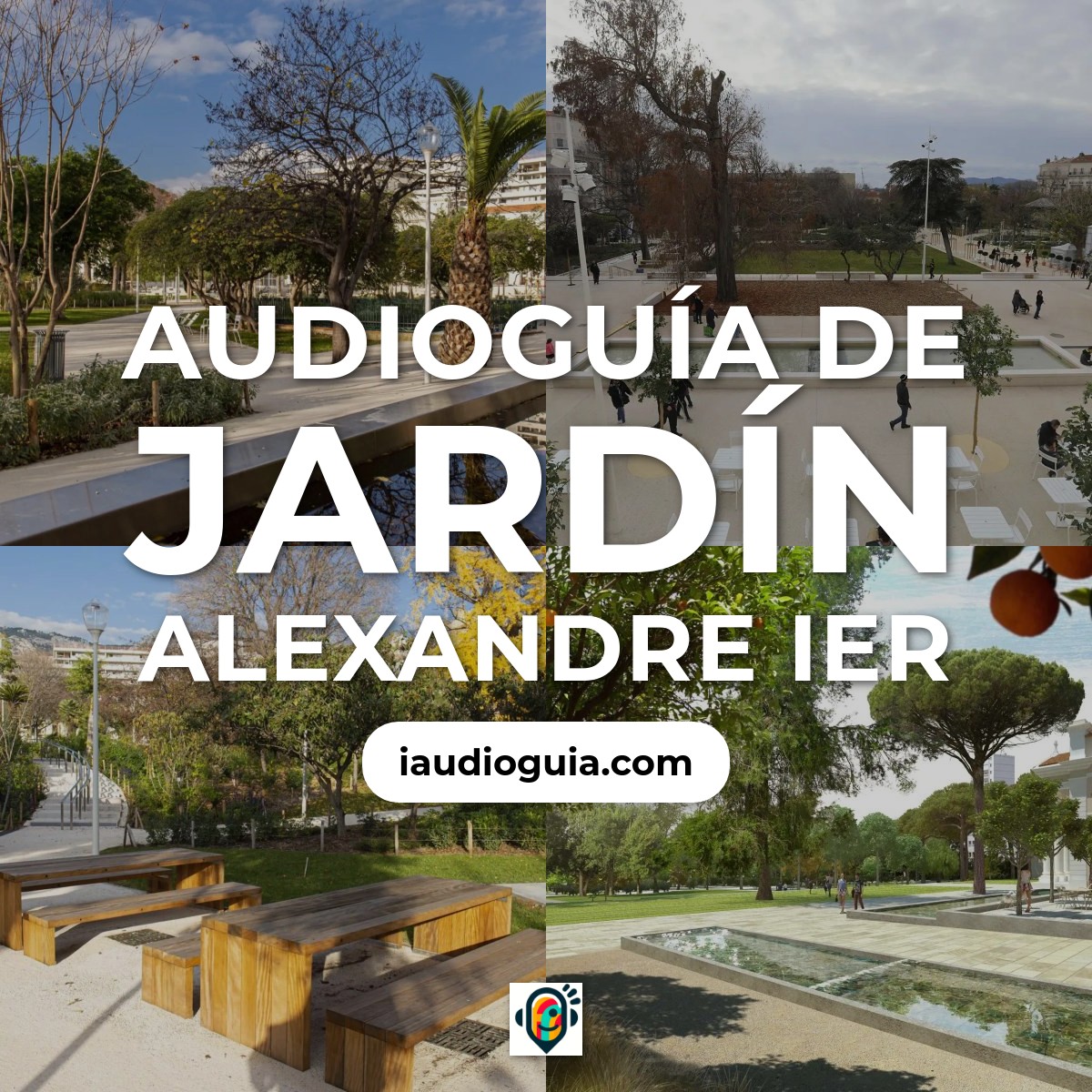 Audioguía de Jardin Alexandre Ier