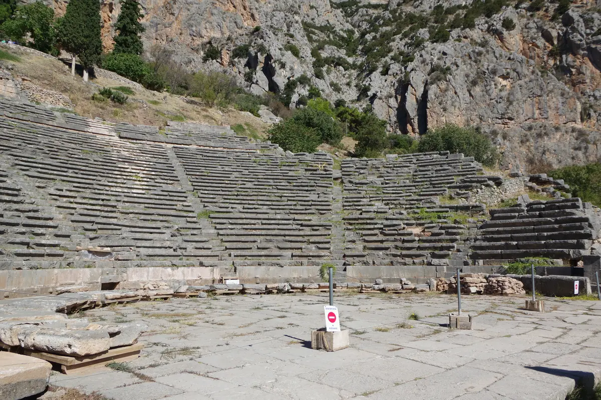 Audioguía de Teatro De Delfos