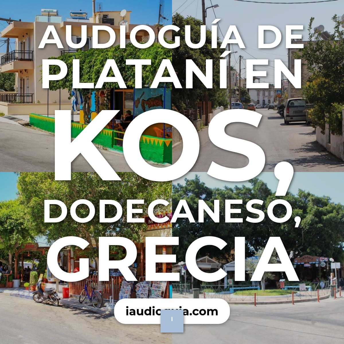 Audioguía de Plataní en Kos, Dodecaneso, Grecia