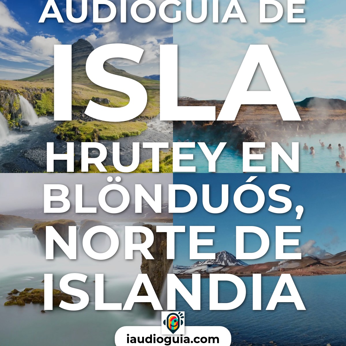 Audioguía de Isla Hrutey en Blönduós, Norte de Islandia