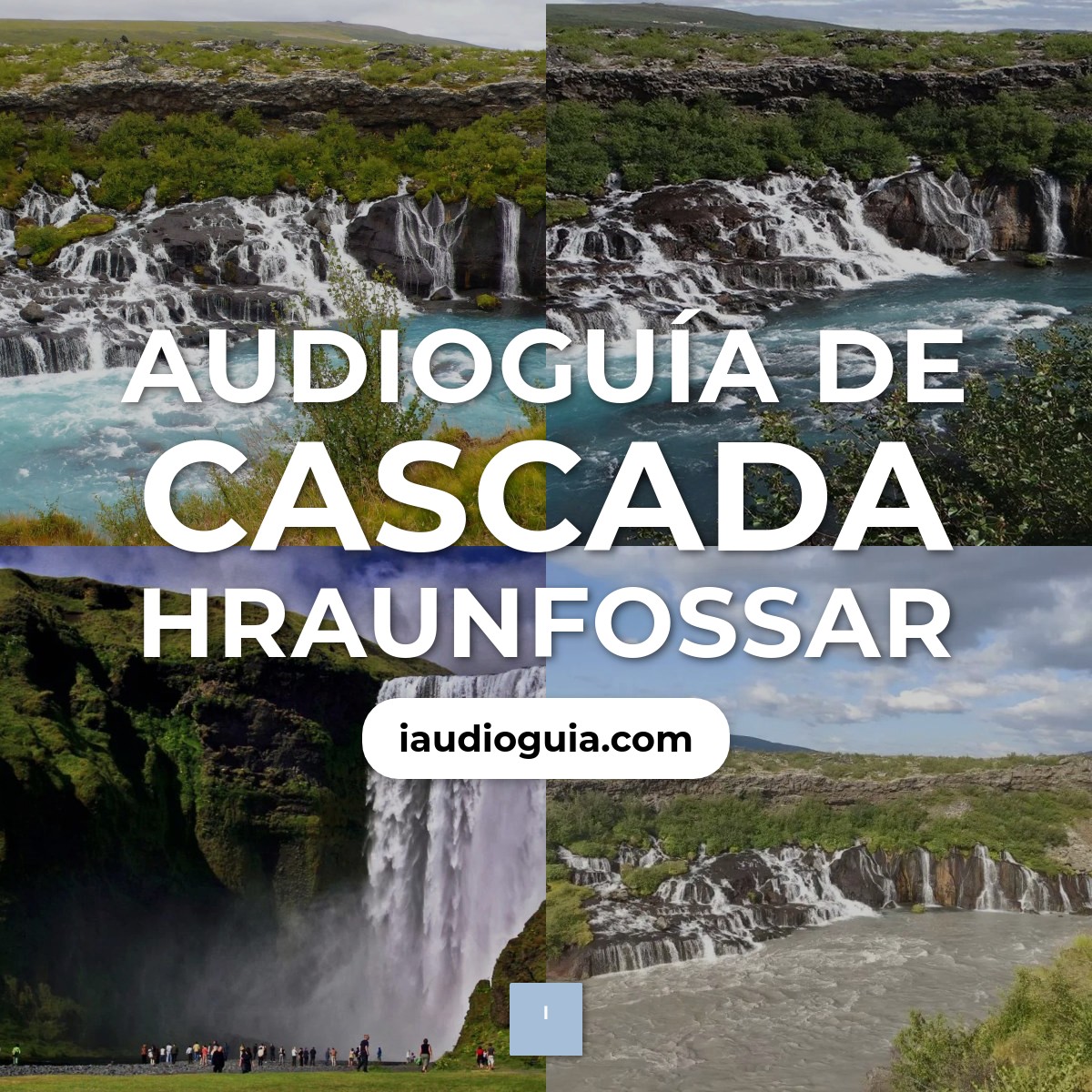 Audioguía de Cascada Hraunfossar