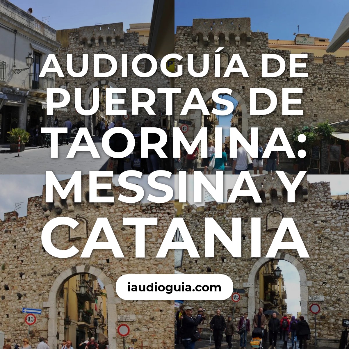 Audioguía de Puertas de Taormina: Messina y Catania