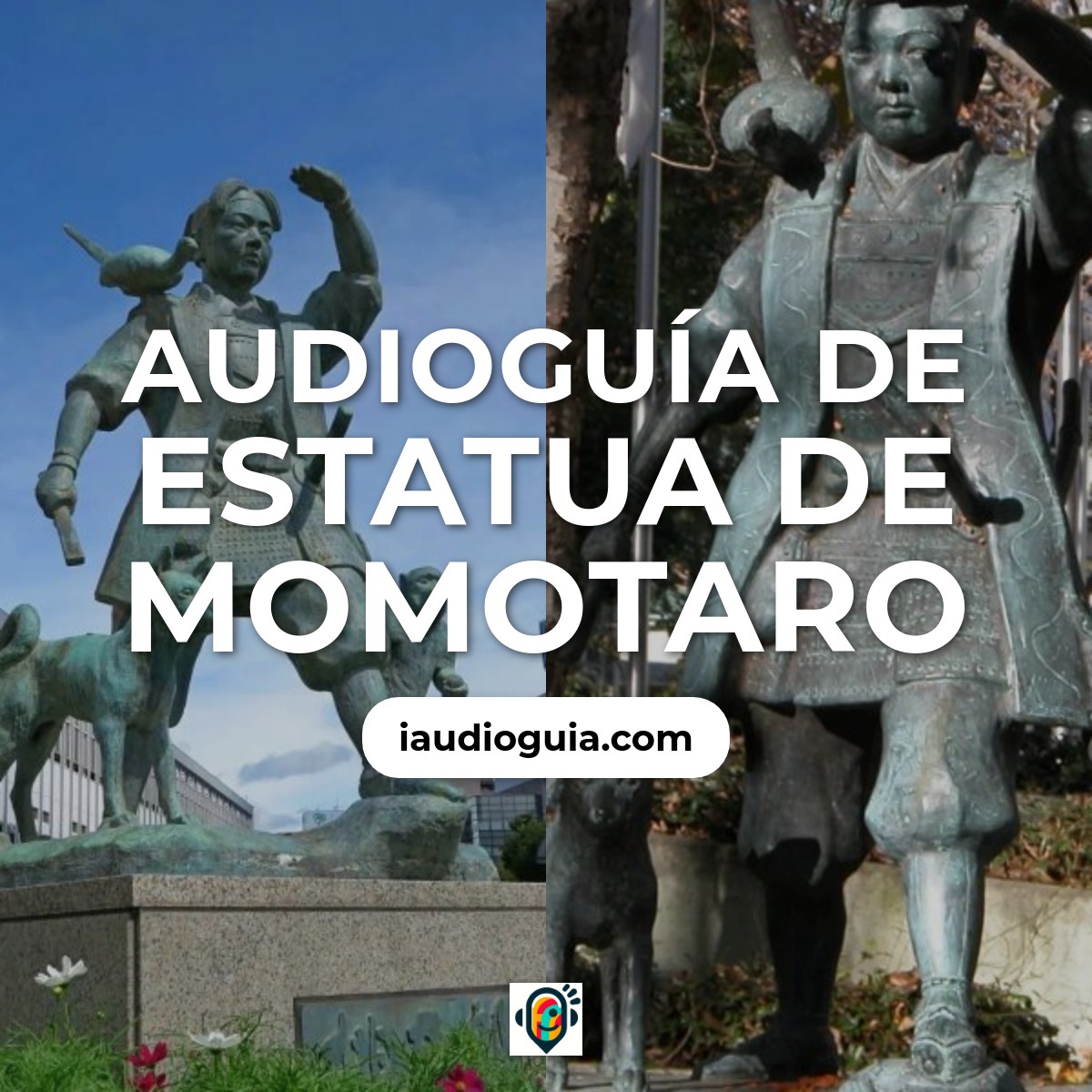 Audioguía de Momotaro Statue