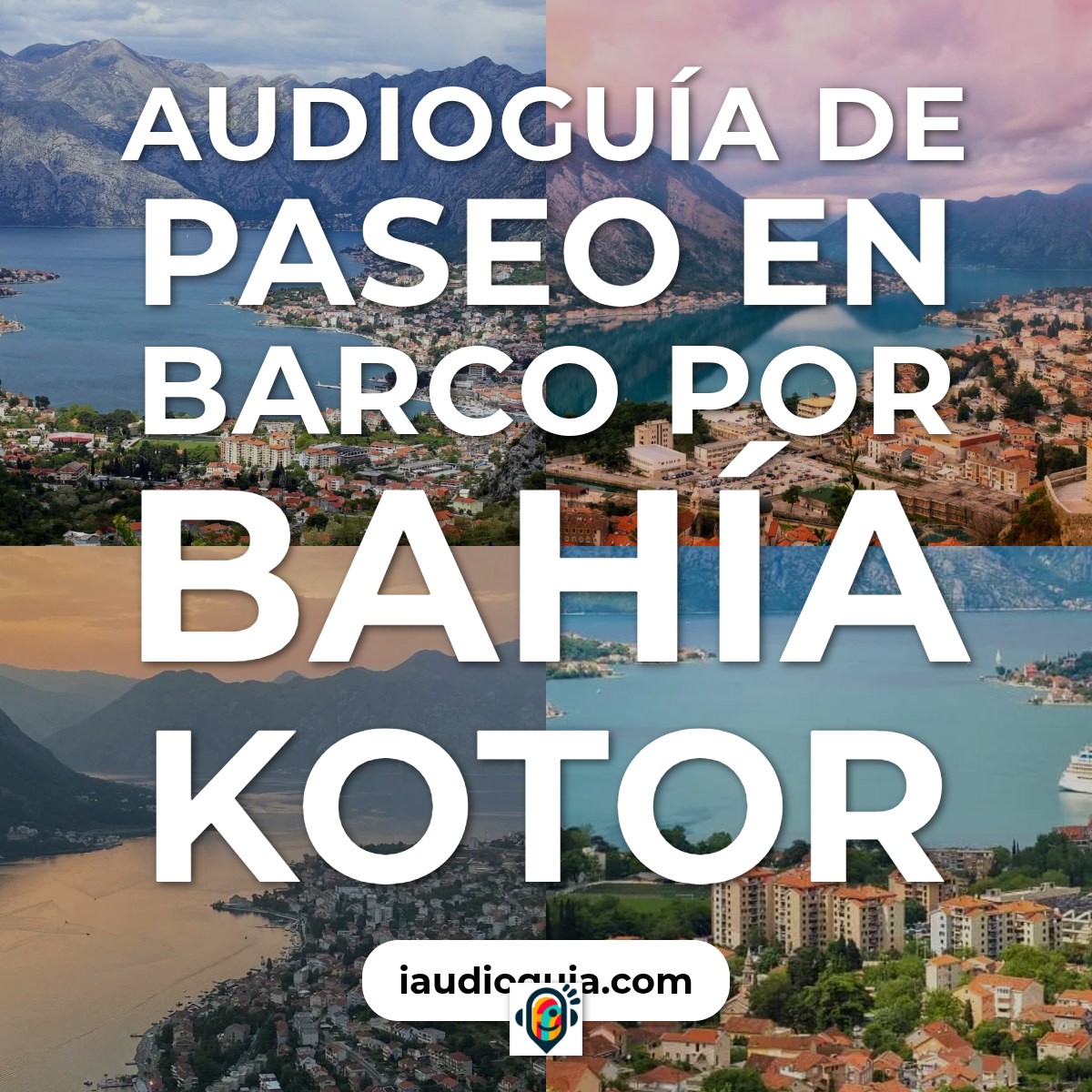 Audioguía de Paseo En Barco Por Bahia Kotor