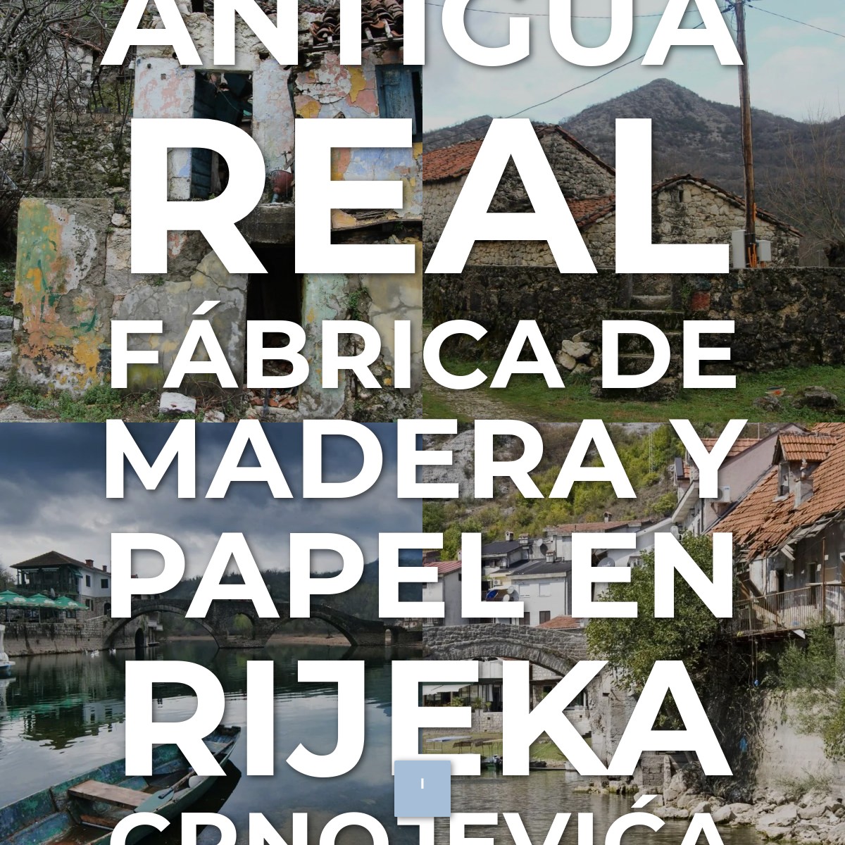 Audioguía de Antigua Real Fabrica Madera Papel
