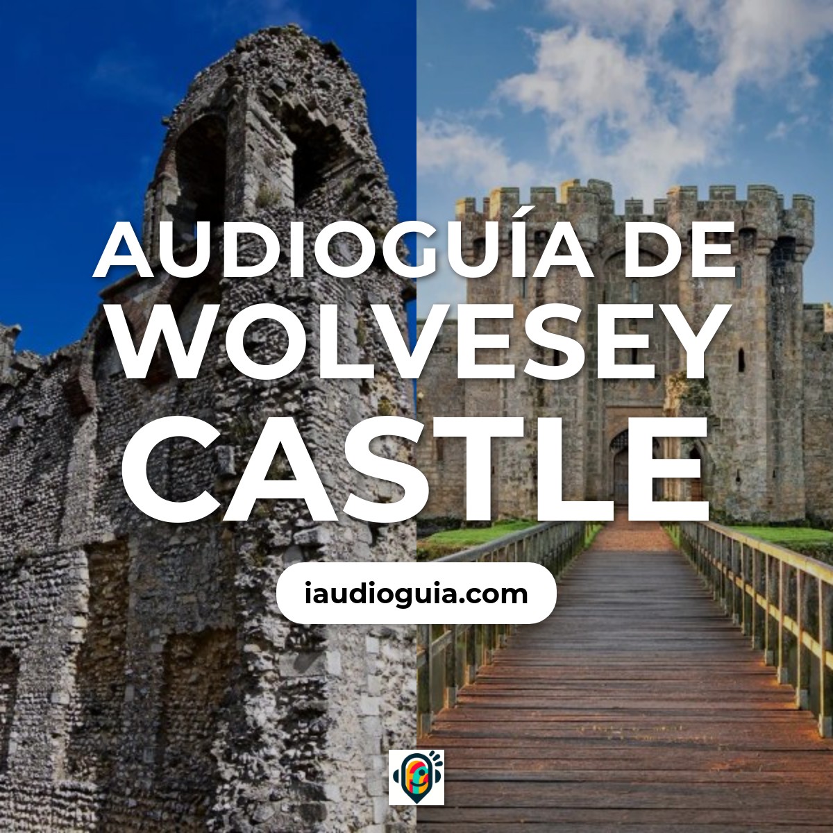 Audioguía de Wolvesey Castle Castillo Viejo Romano Obispos