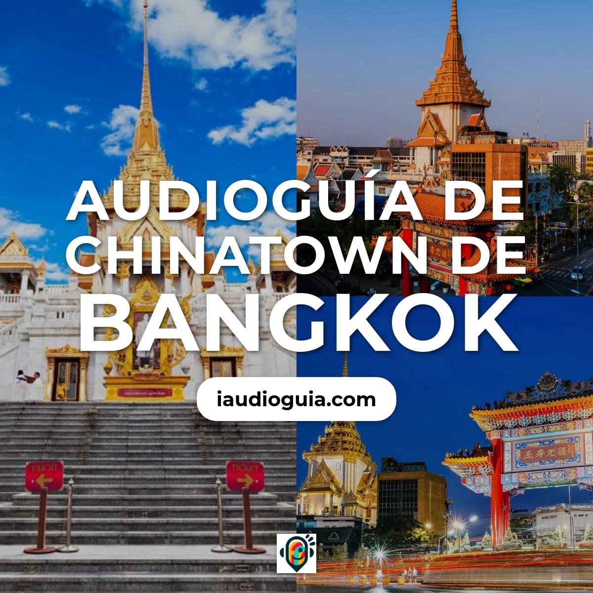 Audioguía de Chinatown de Bangkok