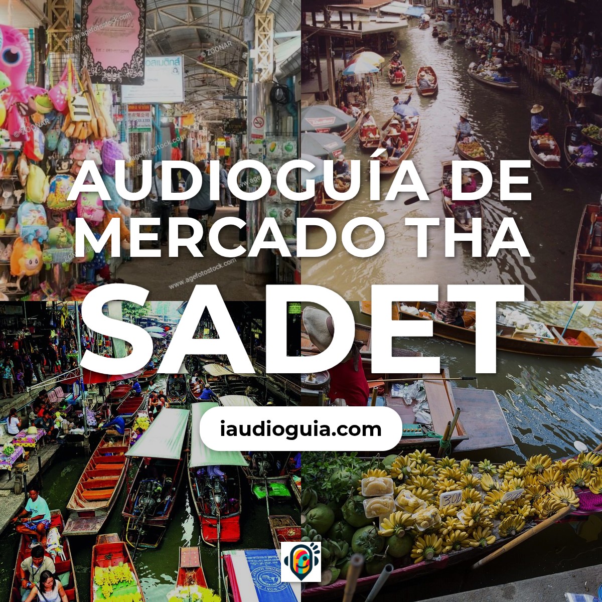 Audioguía de Tha Sadet Mercado