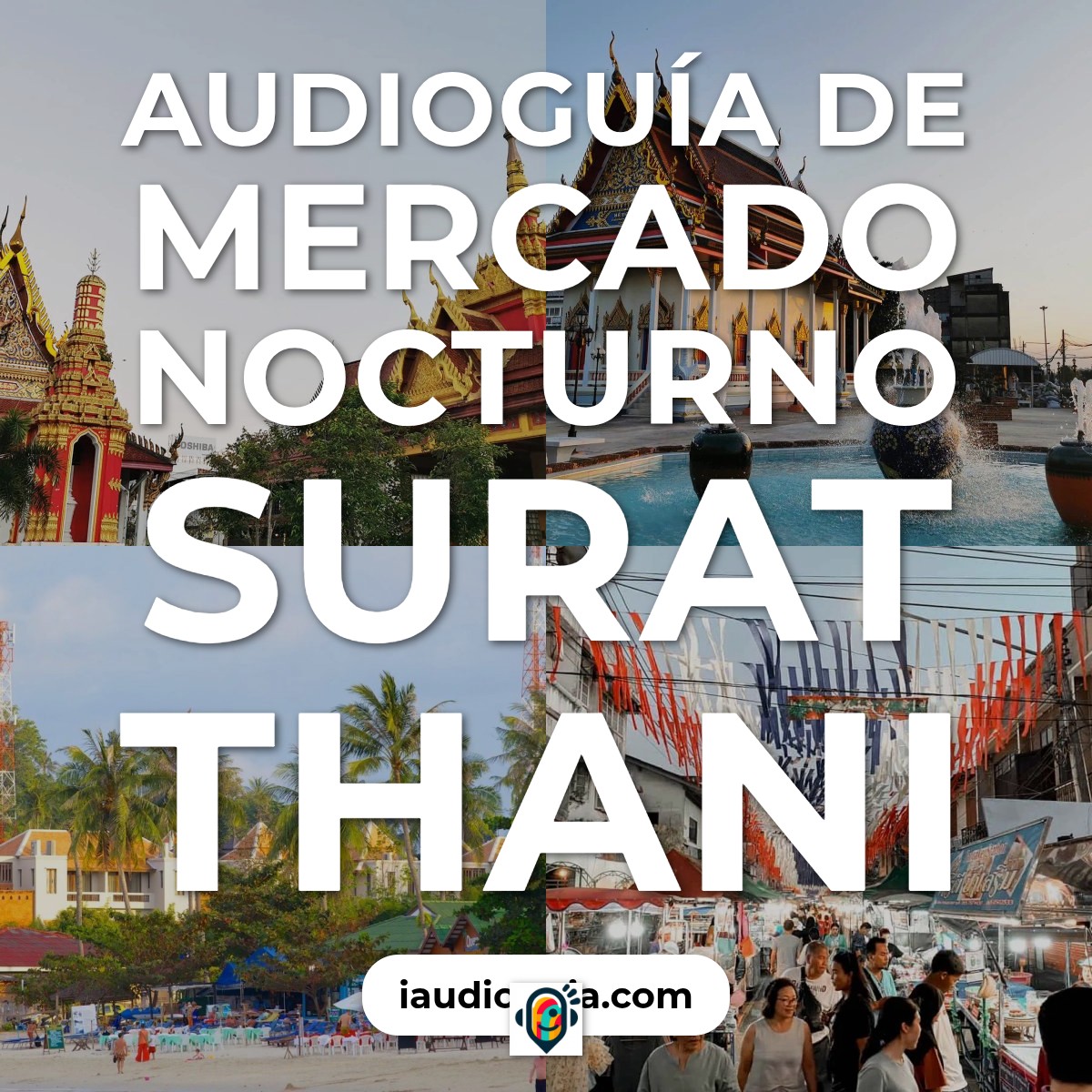 Audioguía de Mercado Nocturno Surat Thani