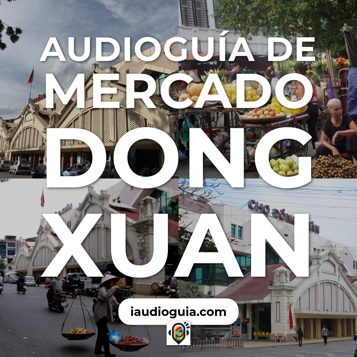 Audioguía de Mercado Dong Xuan
