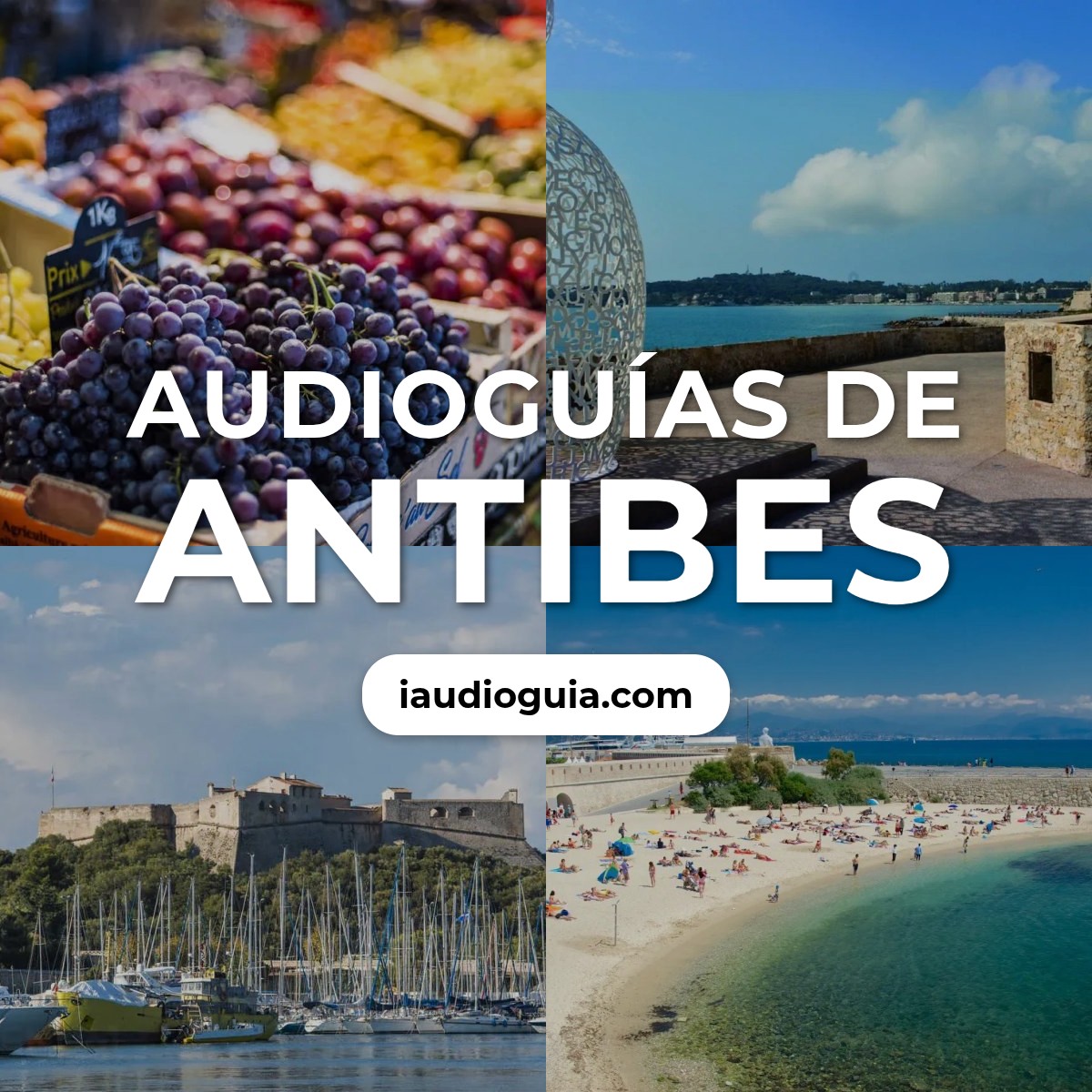 Audioguías de Antibes