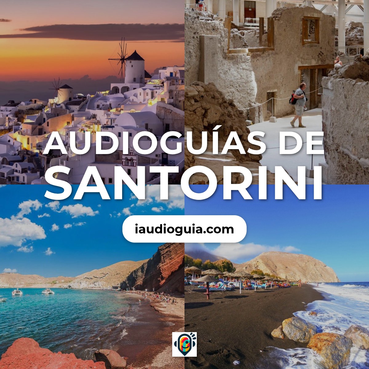Audioguías de Santorini