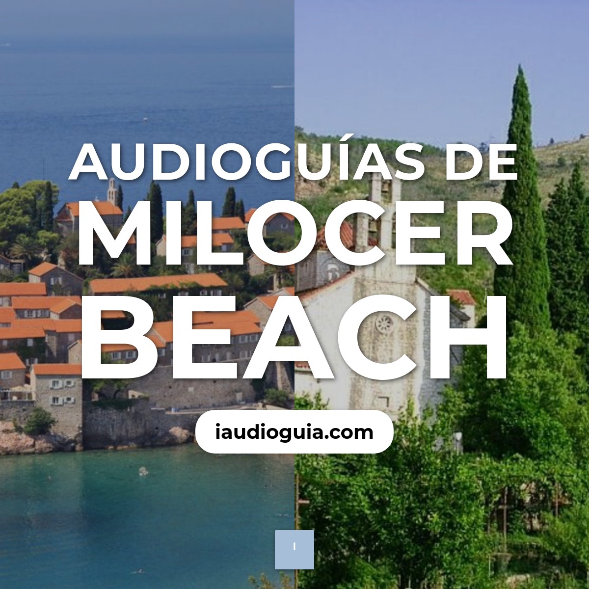 Audioguías de Milocer beach