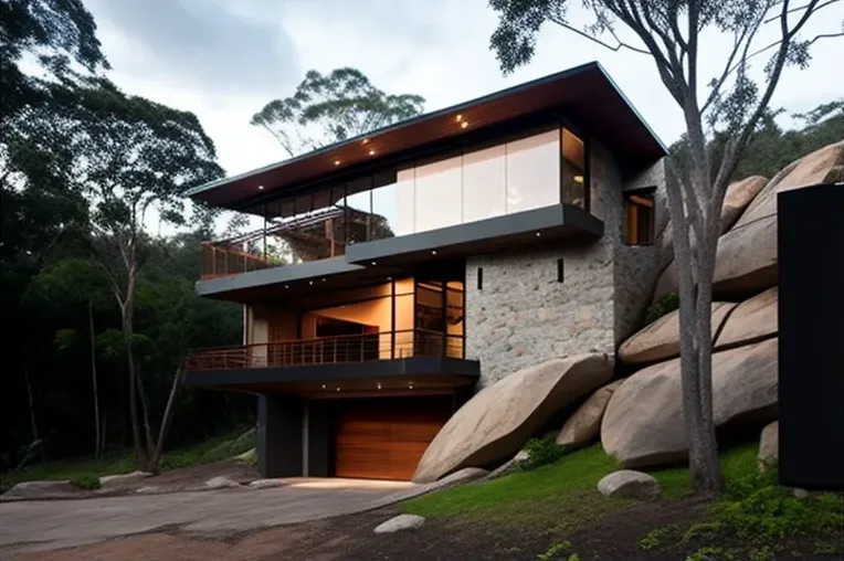 Vive en un oasis moderno con vistas impresionantes en esta Casa de Arquitectura en Santa Marta