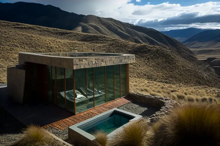 Experimenta la arquitectura y el diseño moderno en medio de la naturaleza con esta propiedad de lujo en Sucre, Bolivia