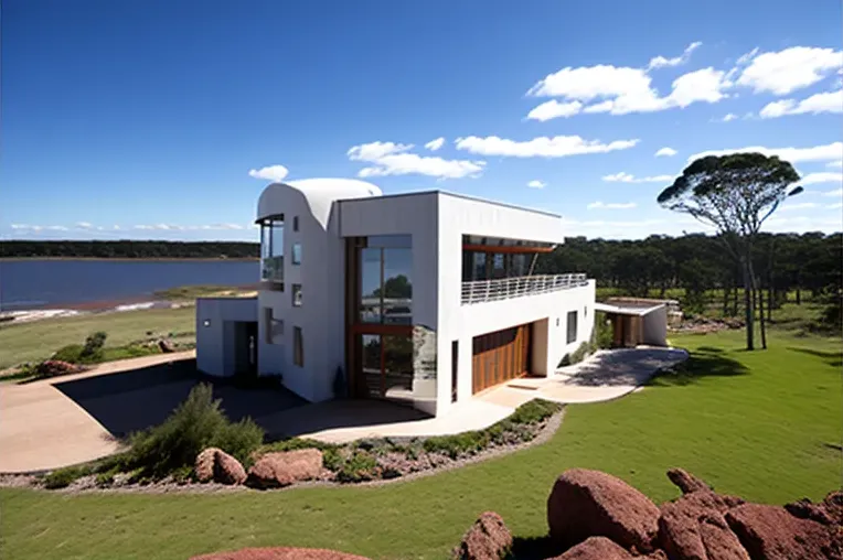 Espectacular casa de estilo mediterráneo con vistas a las montañas nevadas