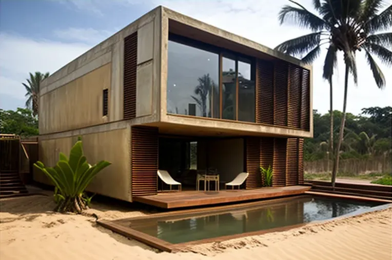 Refugio verde en Bogotá: Casa de Arquitectura ecológica con vistas al mar