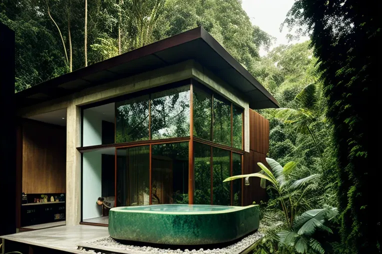 Escape a la naturaleza en esta impresionante casa de vanguardia en una densa jungla en Panama City