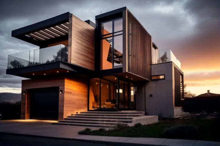 Villa de lujo con estilo industrial en Viña del Mar, Chile