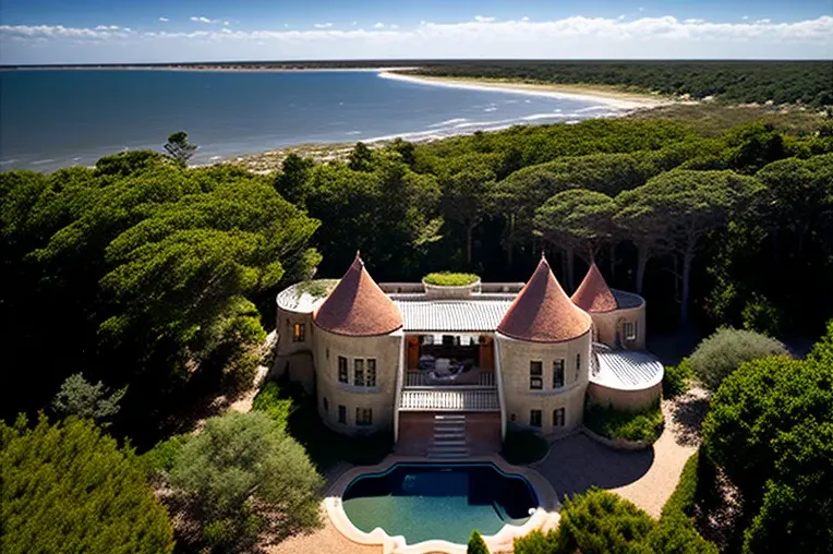 Siente la naturaleza en esta villa de lujo con estilo mediterráneo en Punta del Este