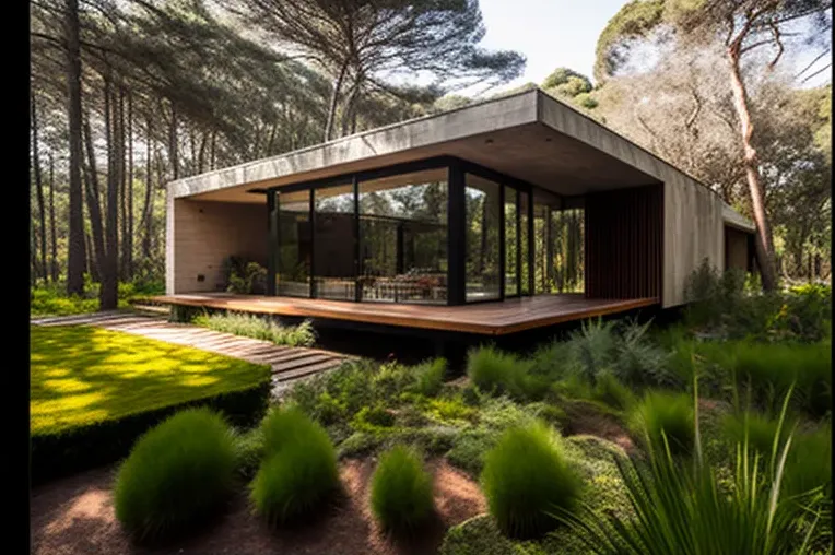 Vive en armonía con la naturaleza: casa de arquitectura ecológica en Montevideo