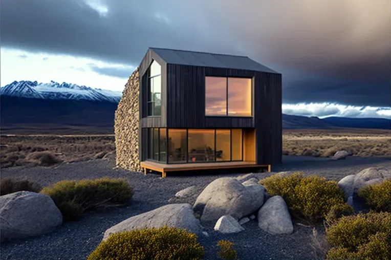 Villa de ensueño con vistas impresionantes en la montaña de Chile