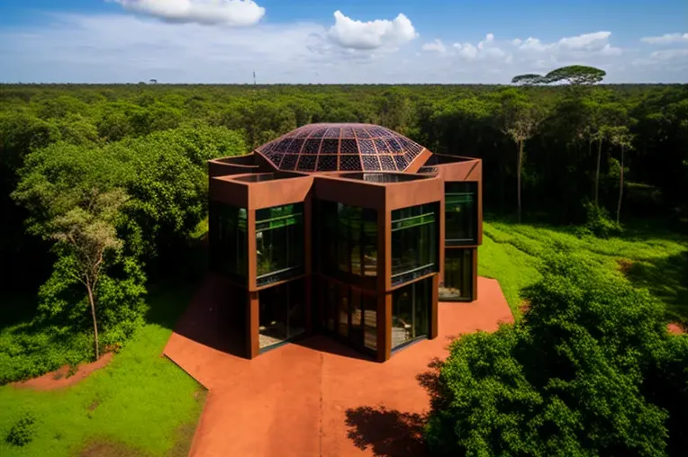 La fusión perfecta de naturaleza y tecnología en esta villa high-tech