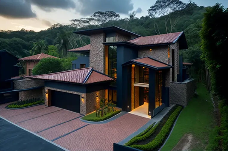 Villa de lujo con estilo mediterráneo en área privada de Medellín