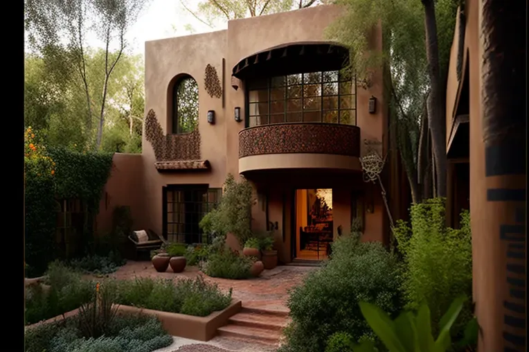 Refugio en el bosque: Casa mediterránea rodeada de niebla en San Miguel de Allende