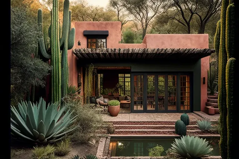 Lujosa naturaleza: Casa de pizarra, hormigón visto y fibra de carbono con jardines en México