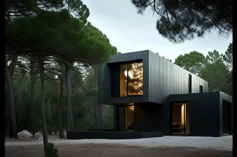 La joya arquitectónica: Villa de aluminio y pizarra en Mallorca