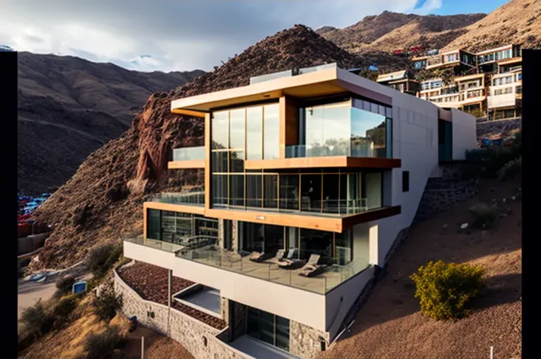 Villa con entrada privada y cascada en una zona privilegiada de Sucre, Bolivia