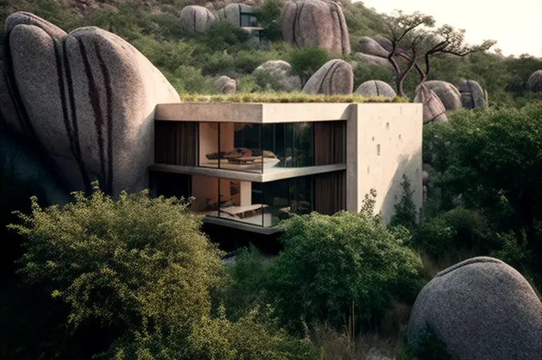 Diseño contemporáneo y vistas impresionantes en esta casa en la densa jungla de Los Cabos, México