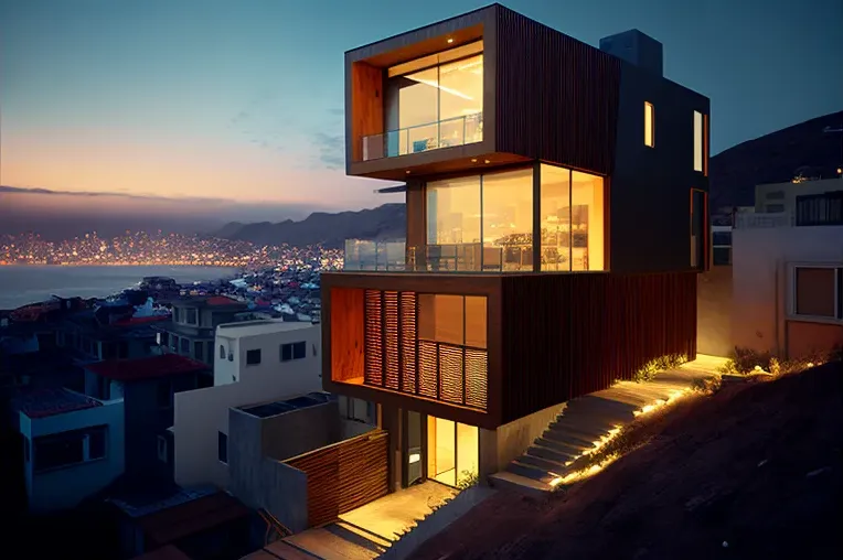 Sofisticación high-tech en urbanización exclusiva: Casa en Iquique, Chile