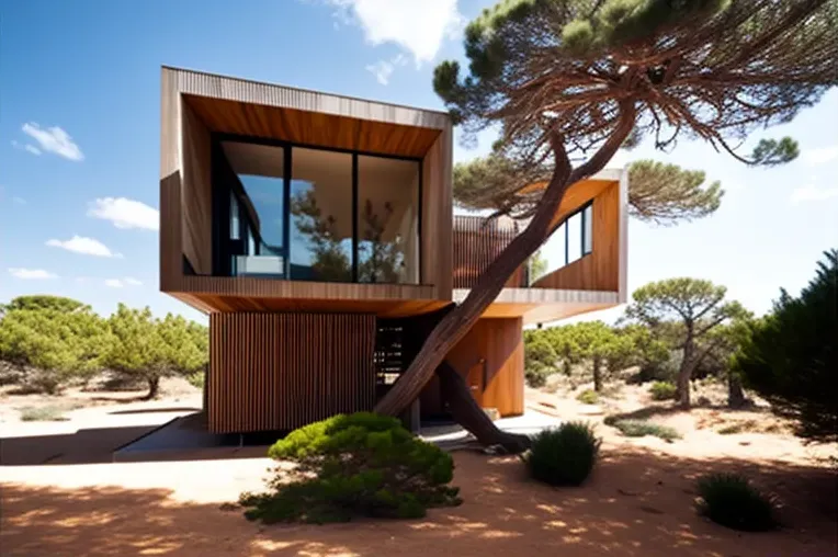 Vida de lujo en la naturaleza: Casa moderna en Formentera, España