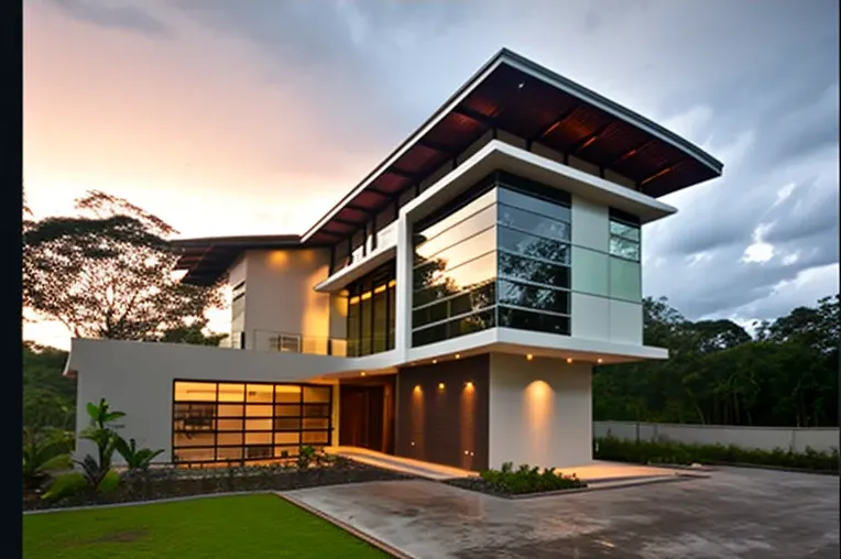 Experimenta la belleza de la arquitectura contemporánea en esta Casa de lujo en Panama City