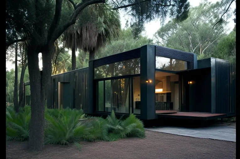 La Casa de Estilo Contemporáneo: Un Refugio de Lujo en un Parque Natural de Montevideo