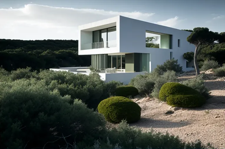 Escape contemporáneo en la jungla de Menorca