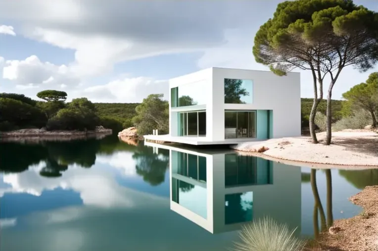 Arquitectura contemporánea en un oasis de privacidad en Menorca