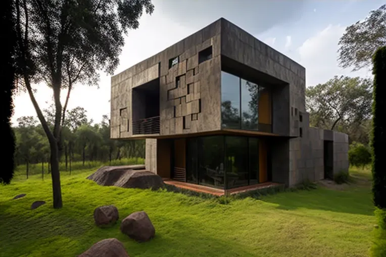 Arquitectura moderna y conexión con la naturaleza en Puebla