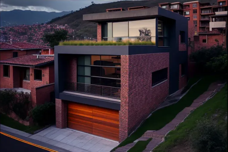 Escape a la privacidad en esta casa de lujo de Bogotá