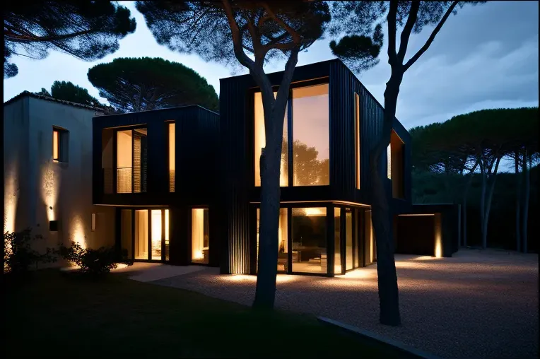 Vive en estilo vanguardista en esta villa con jardines con cascadas y cerca de la playa en Girona